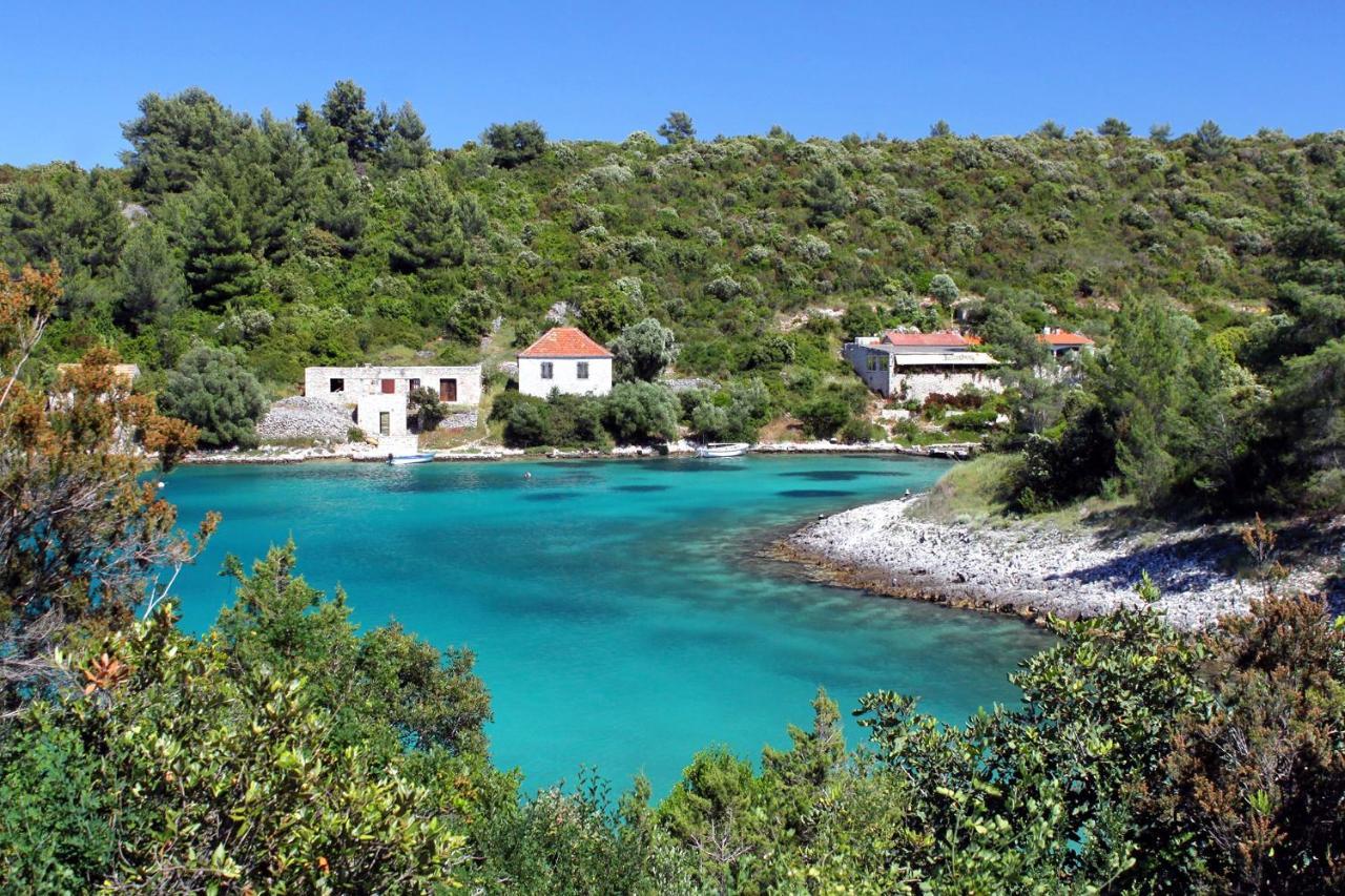 Seaside Secluded Apartments Cove Karkavac - Scedro, Hvar - 8801 Jelsa  Ngoại thất bức ảnh
